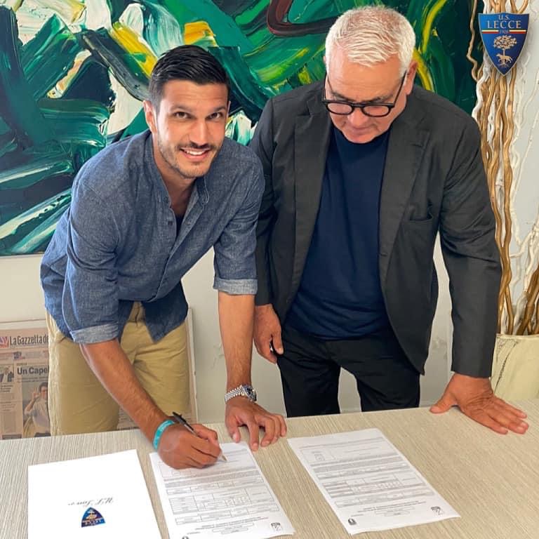 Benevento, addio a sorpresa. Tuia a Lecce