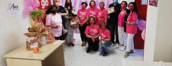 Amos Partenio va in trasferta, la prevenzione in rosa del tumore sbarca a Palma Campania