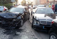 Incidente stradale in via Flora, un ferito