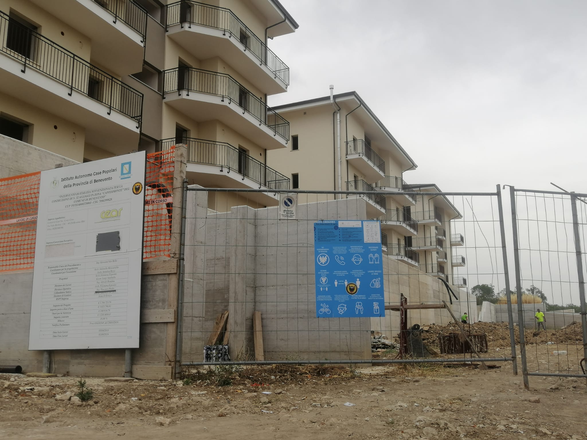 Benevento|Alloggi a Capodimonte, Basile: lavori ultimati a Novembre