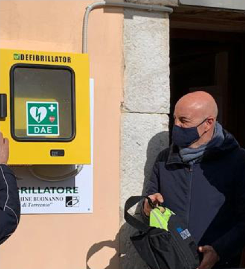 Ponte città cardioprotetta: sabato l’installazione di un defibrillatore
