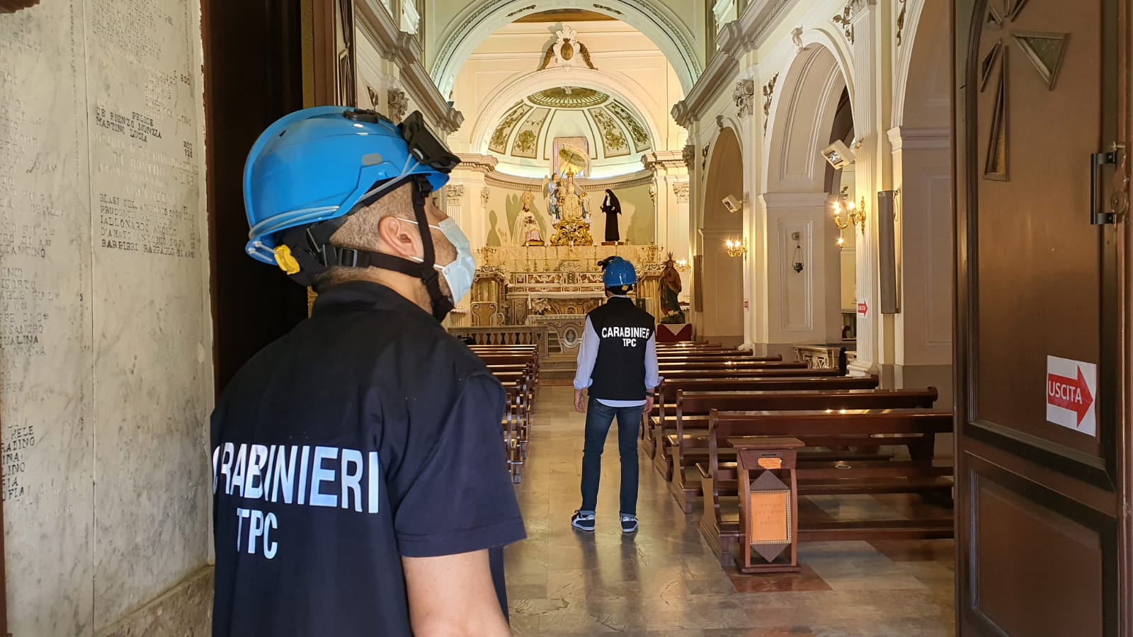 Paternopoli| Tutela del Santuario della Consolazione, Parroco e progettista ringraziano i carabinieri