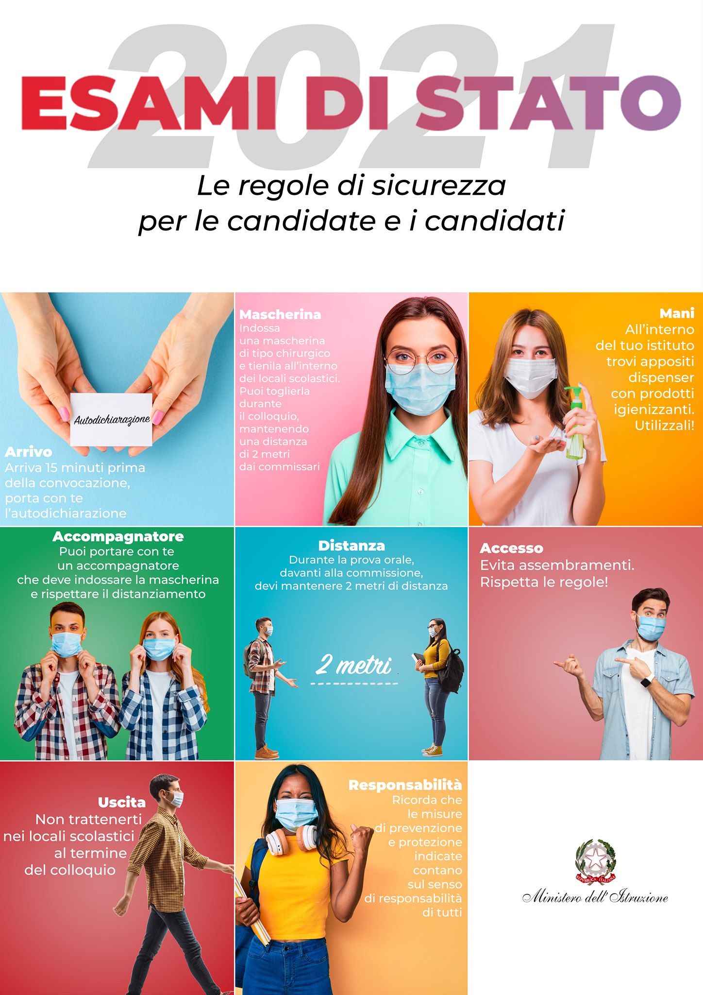 Maturità 2021, domani il via. Il secondo esame dell’era Covid ma con studenti e personale scolastico immunizzato