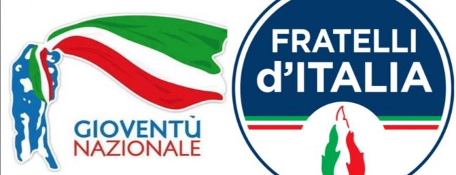 Avellino| Lotta alla droga, Gioventù Nazionale e Fratelli d’Italia in campo per il manifesto