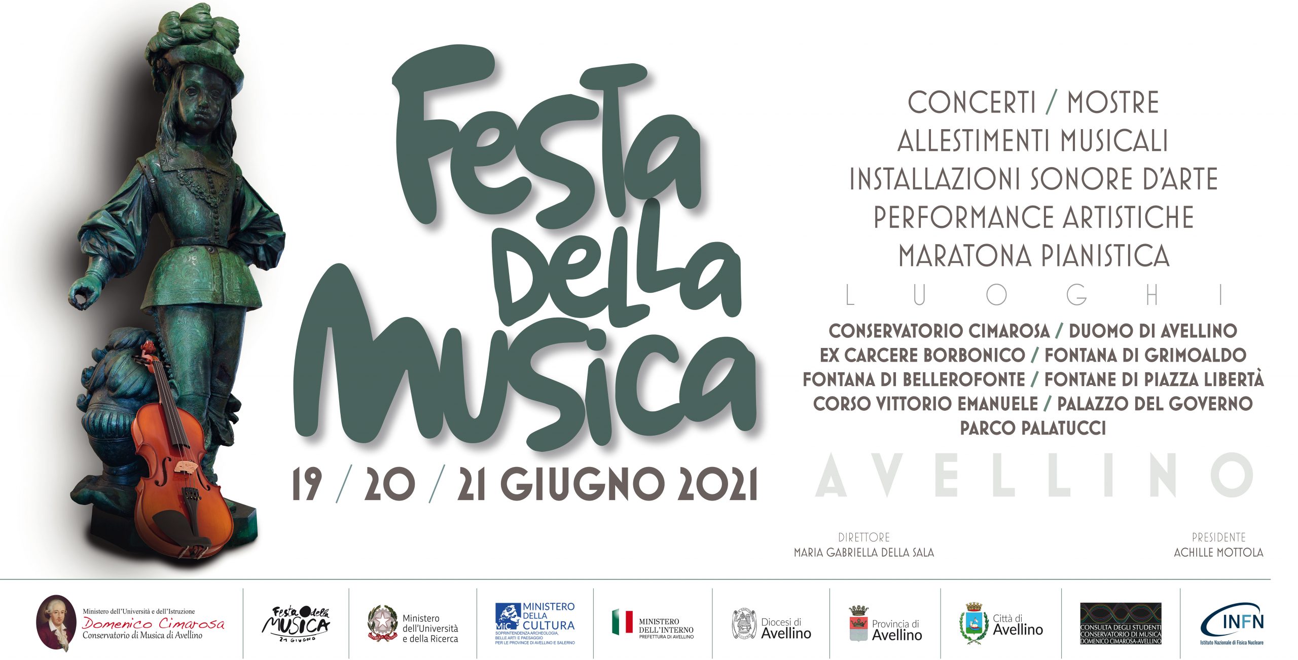 Avellino| Festa della Musica, si alza il sipario: ecco il programma completo