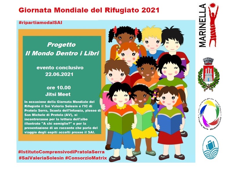 Giornata Mondiale del Rifugiato 2021. La Favola OLTREILMARE degli ospiti del Servizio SAI di Torrioni