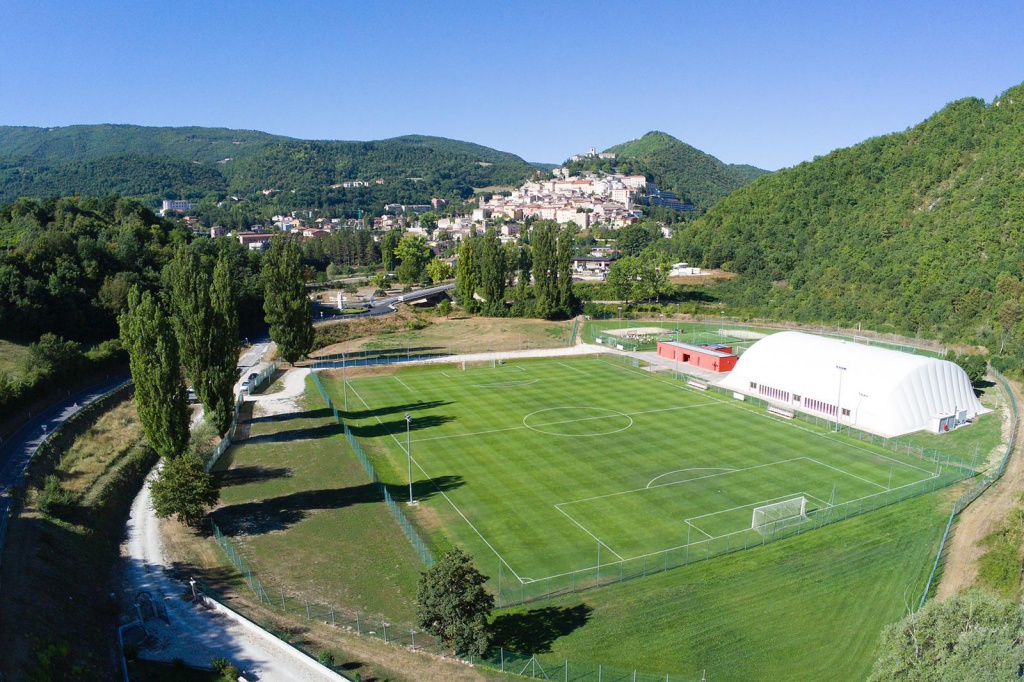 Il Benevento presenta il ritiro estivo di Cascia