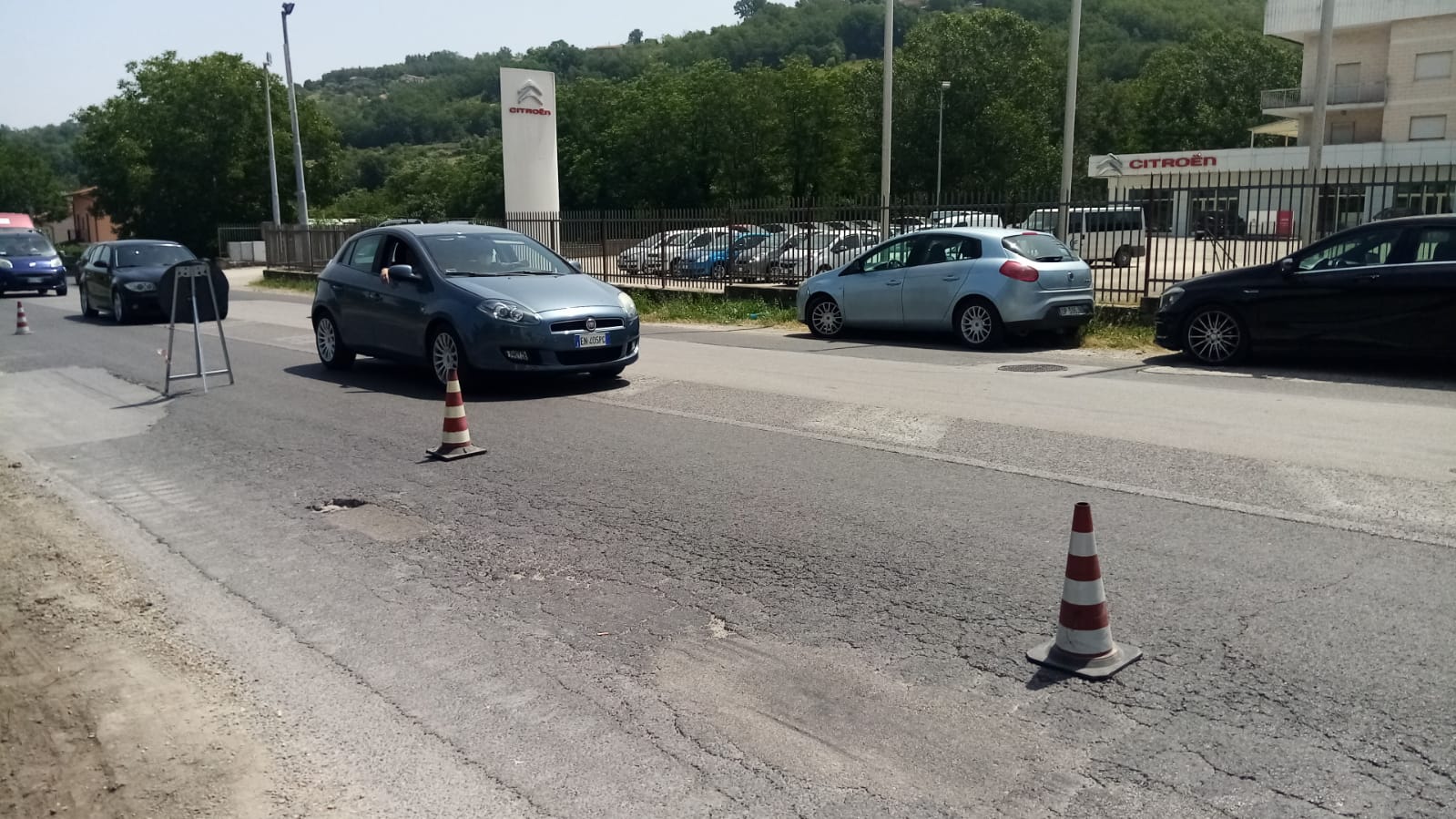 Senso unico alternato sull’Appia nel tratto Monte Pino-Epitaffio