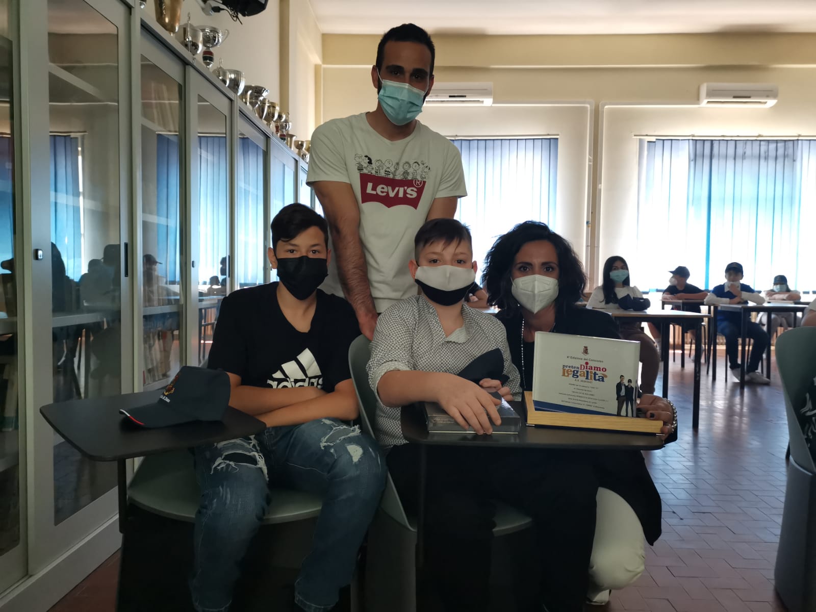 Questura, alla Torre la Premiazione Progetto/Concorso Nazionale” PretenDiamo legalità”