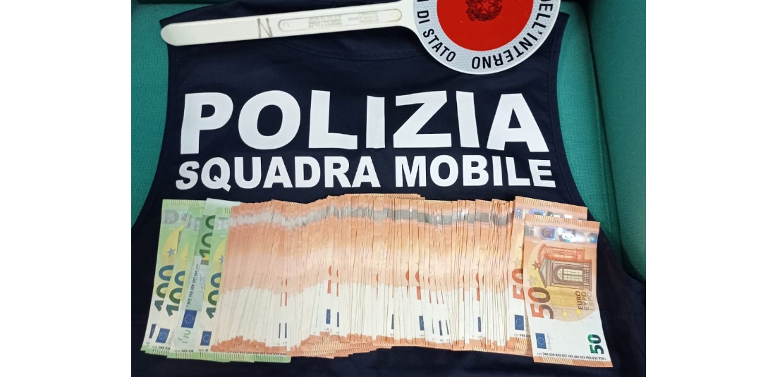 Benevento|Dipendente ruba 10 mila euro dal negozio dove lavorava, la Polizia lo arresta