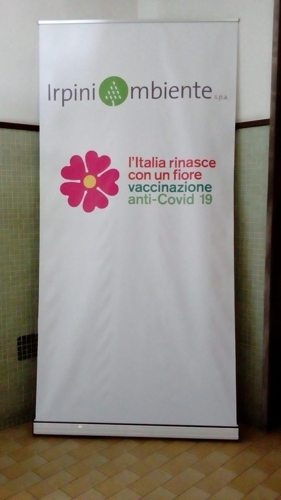 Avellino| Vaccini anti-covid, somministrate le prime dosi a 40 dipendenti di IrpiniAmbiente