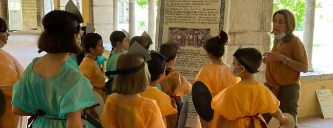 Nuova tappa per i “Laboratori Didattici” di Sannio Europa per la scoperta dei luoghi d’arte di Benevento.