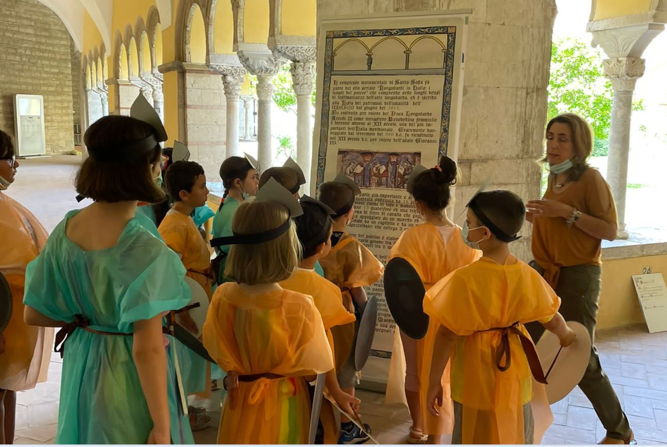 Nuova tappa per i “Laboratori Didattici” di Sannio Europa per la scoperta dei luoghi d’arte di Benevento.