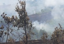 Ancora fiamme in localita’ San Giovanni di Apollosa