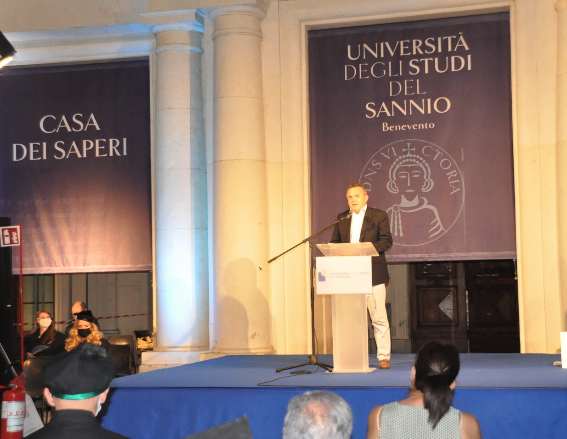 Il Presidente Di Maria al Graduation Day 2021 dell’Ateneo sannita