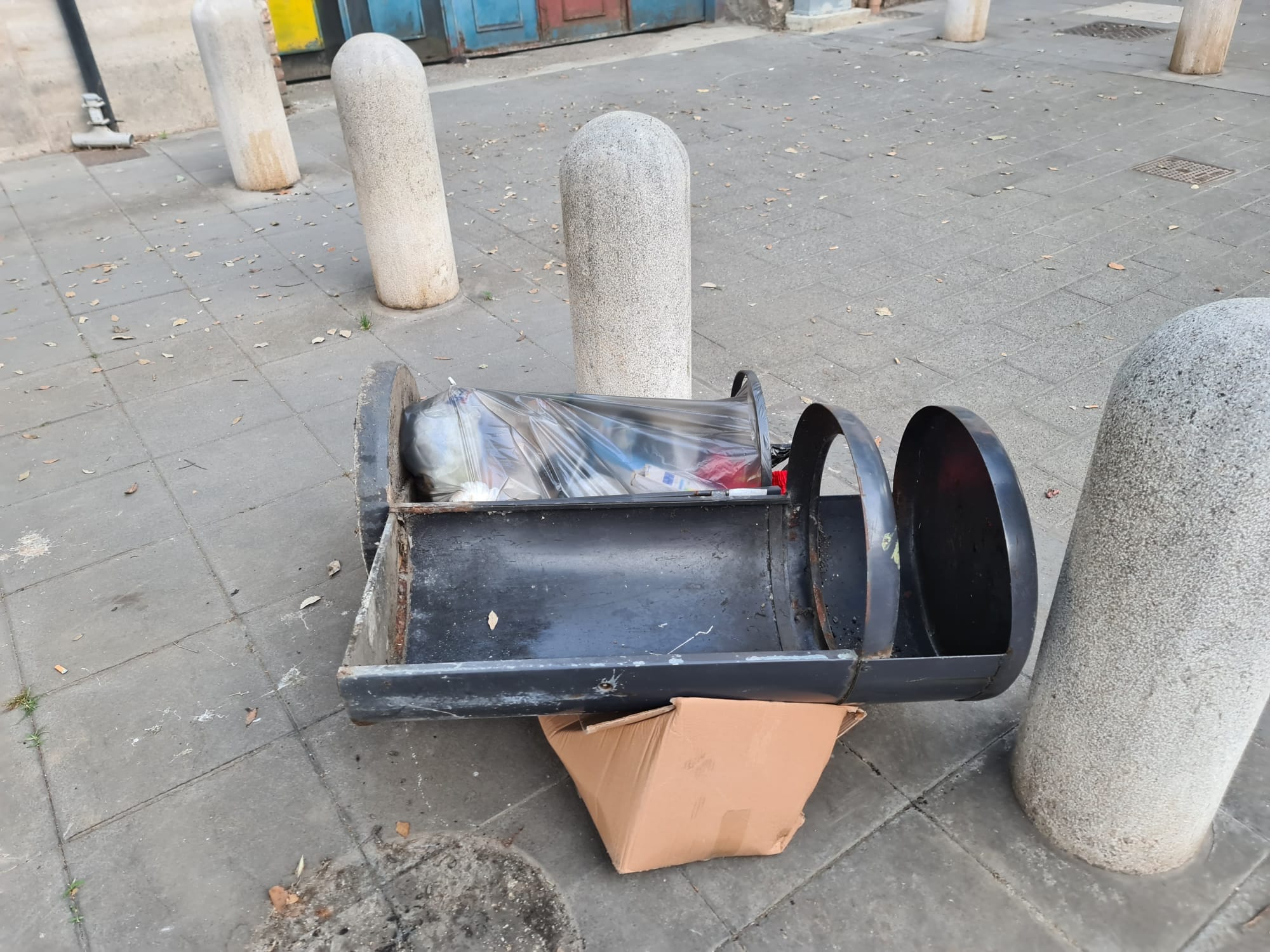 Benevento| Cestini vandalizzati lungo Viale Principe di Napoli, Asia sporge denuncia