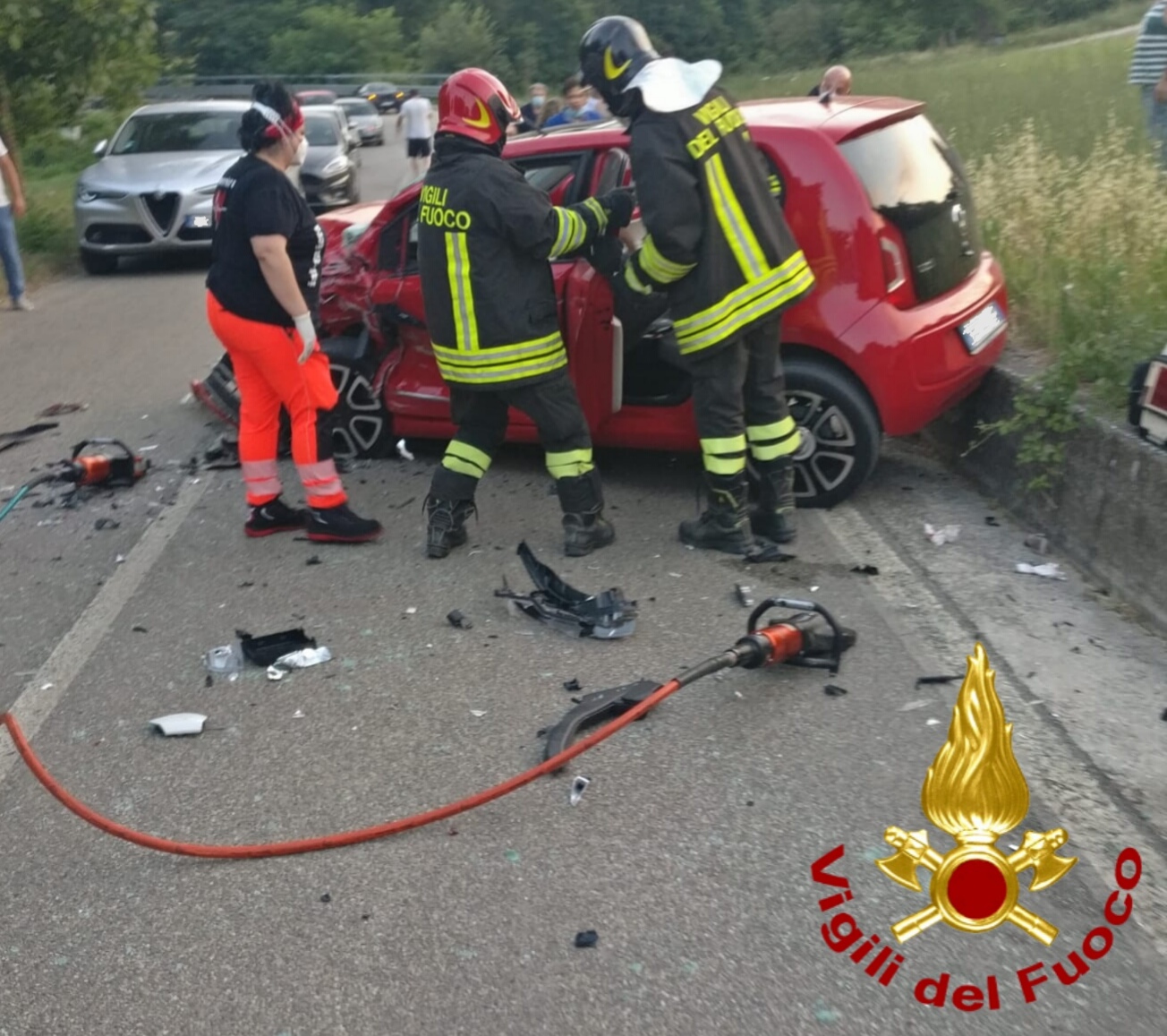 Mirabella Eclano| Scontro tra 2 auto, feriti i conducenti