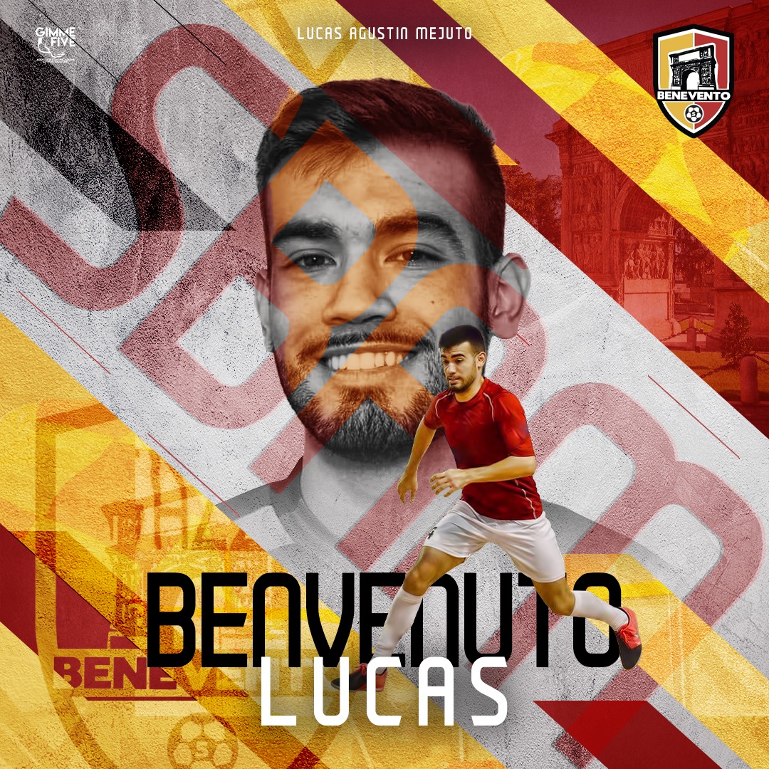 Secondo rinforzo per il Benevento 5: arriva l’argentino Lucas Mejuto