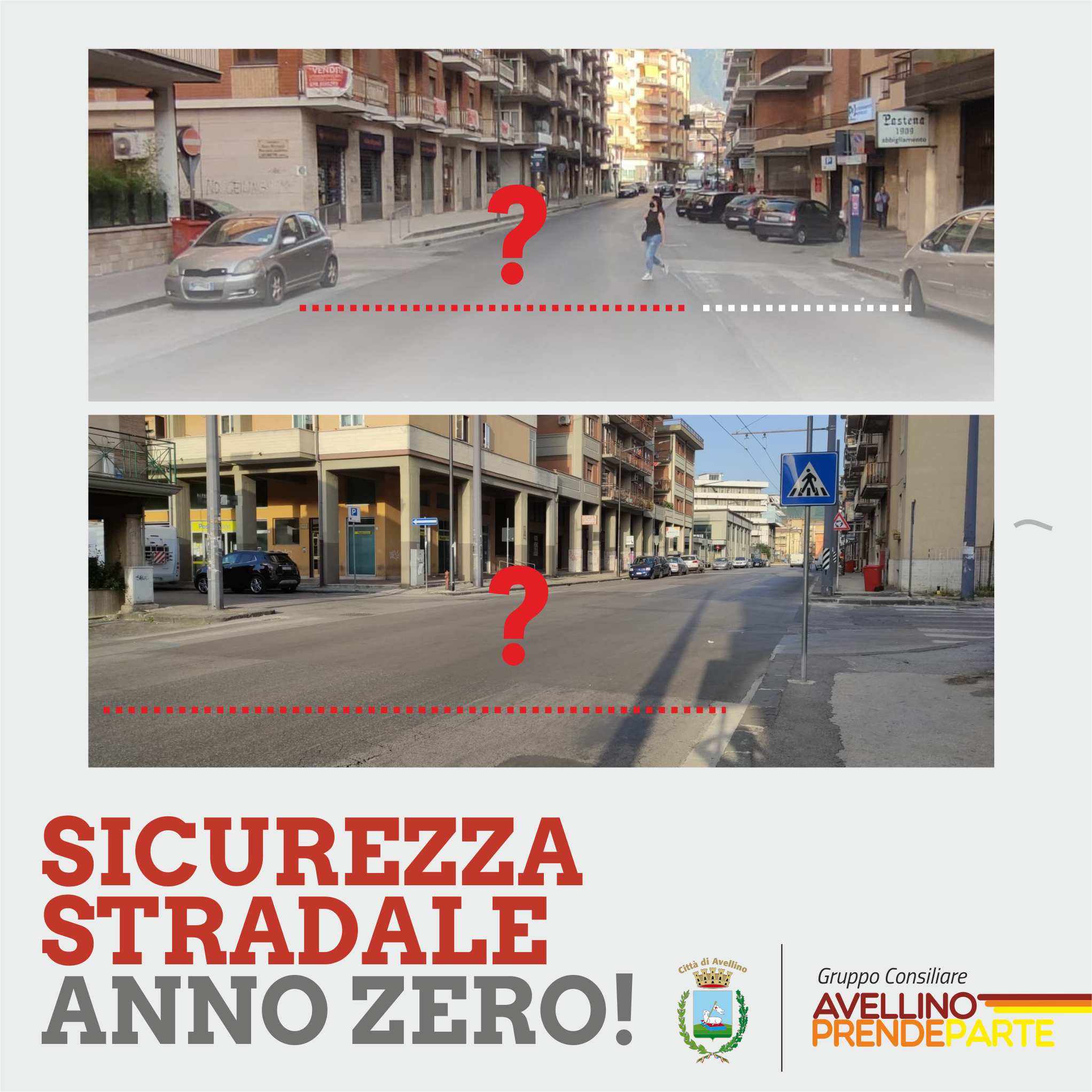 Avellino| Sicurezza stradale in città, Iandolo: strisce pedonali e segnaletica orizzontale da ripristinare