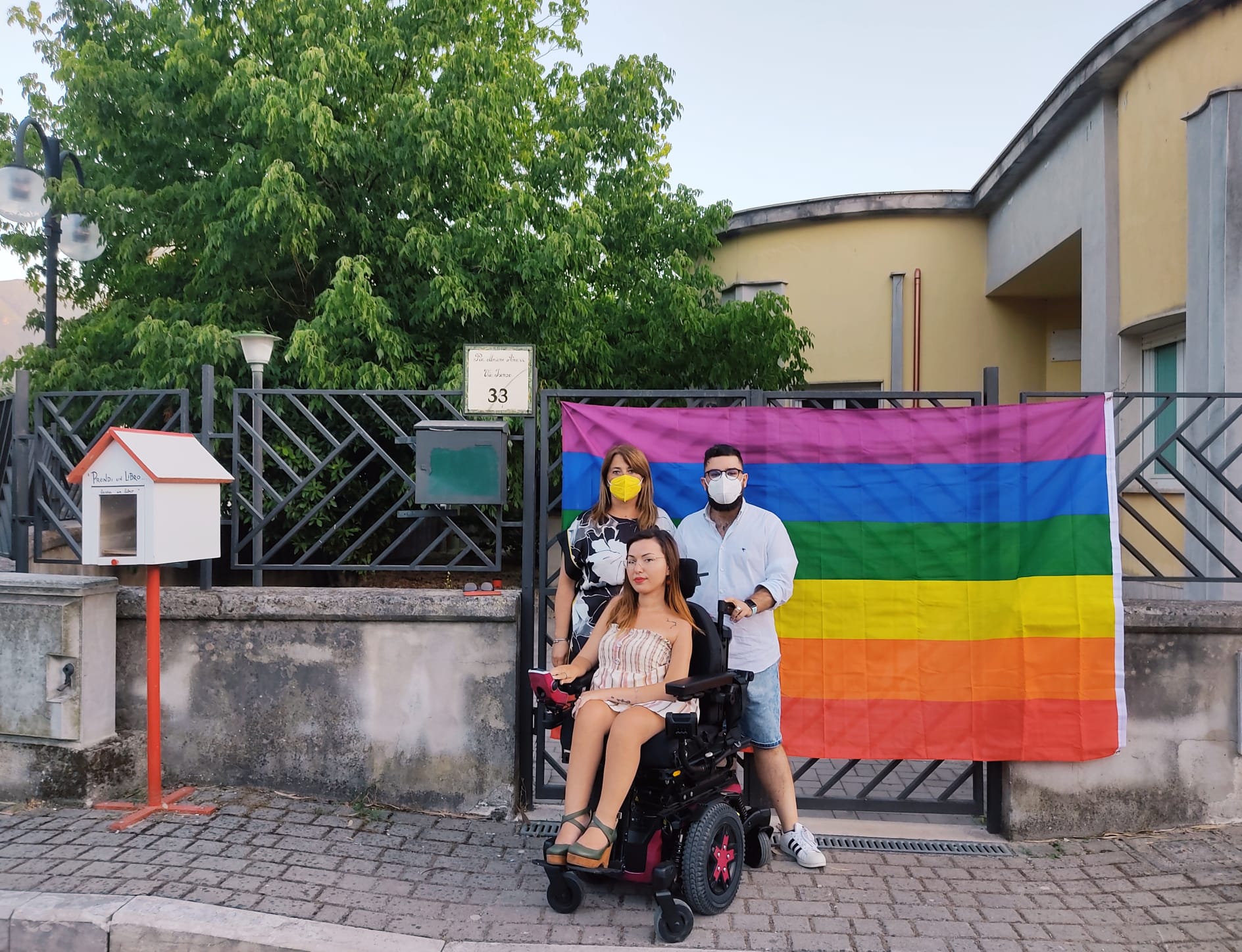 Telese Terme espone la bandiera arcobaleno,  Di Mezza: “Promuovere la libertà e l’uguaglianza con gesti simbolici”