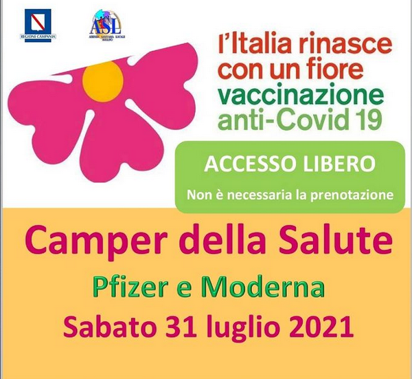 Vaccini Avellino|Open day Moderna aperto anche ai minori a partire dai 12 anni