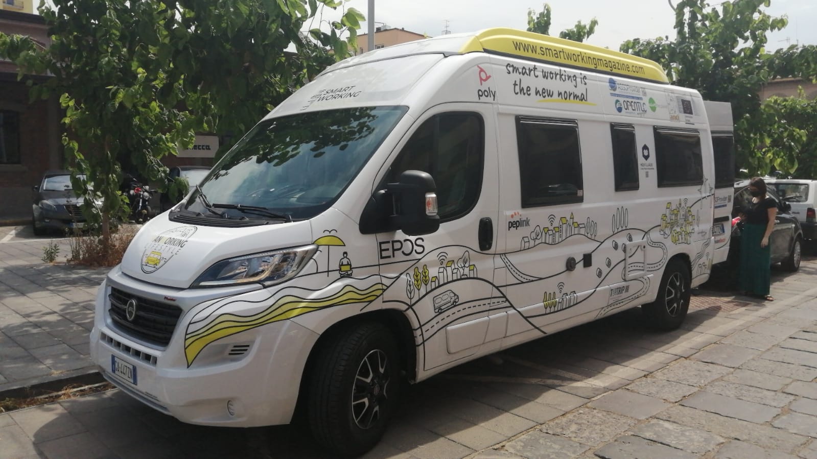 Smart working: continua il tour del van tecnologico con la tappa a Torrioni