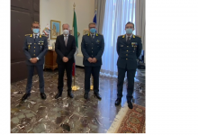 Alla Prefettura di Benevento la visita del nuovo Comandante della Finanza Bua