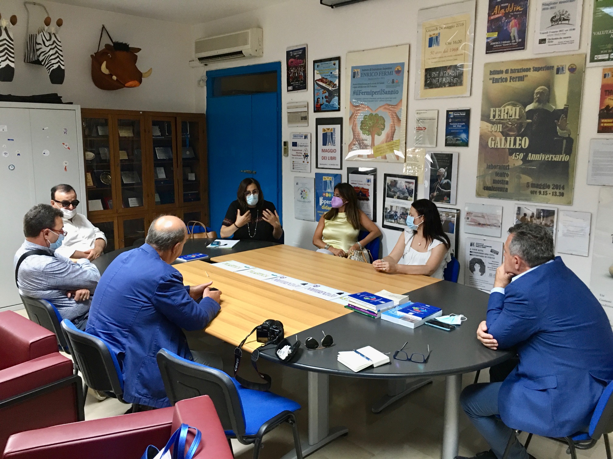 Sopralluogo all’Istituto Scolastico Superiore “Enrico Fermi” di Montesarchio