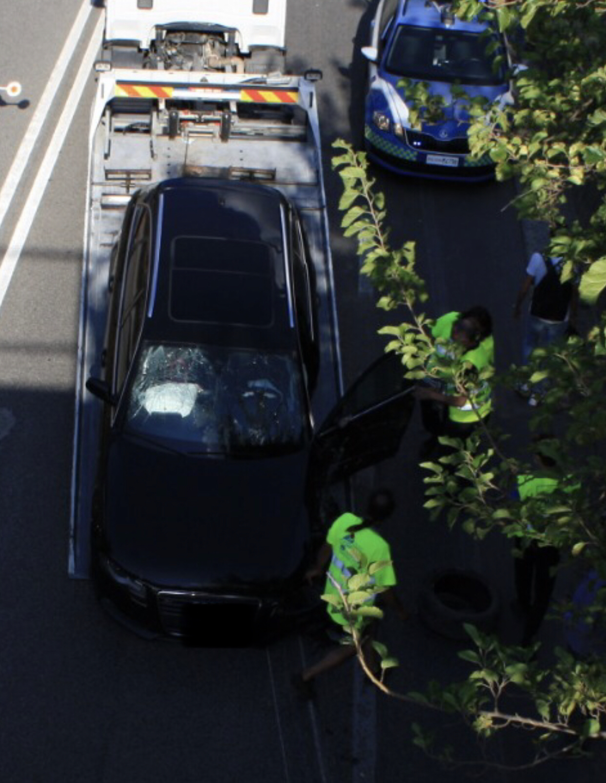 Incidente sulla Telesina, due auto coinvolte e una donna ferita