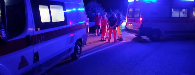 Incidente in moto sulla Telesina, indagato l’uomo alla guida del furgone