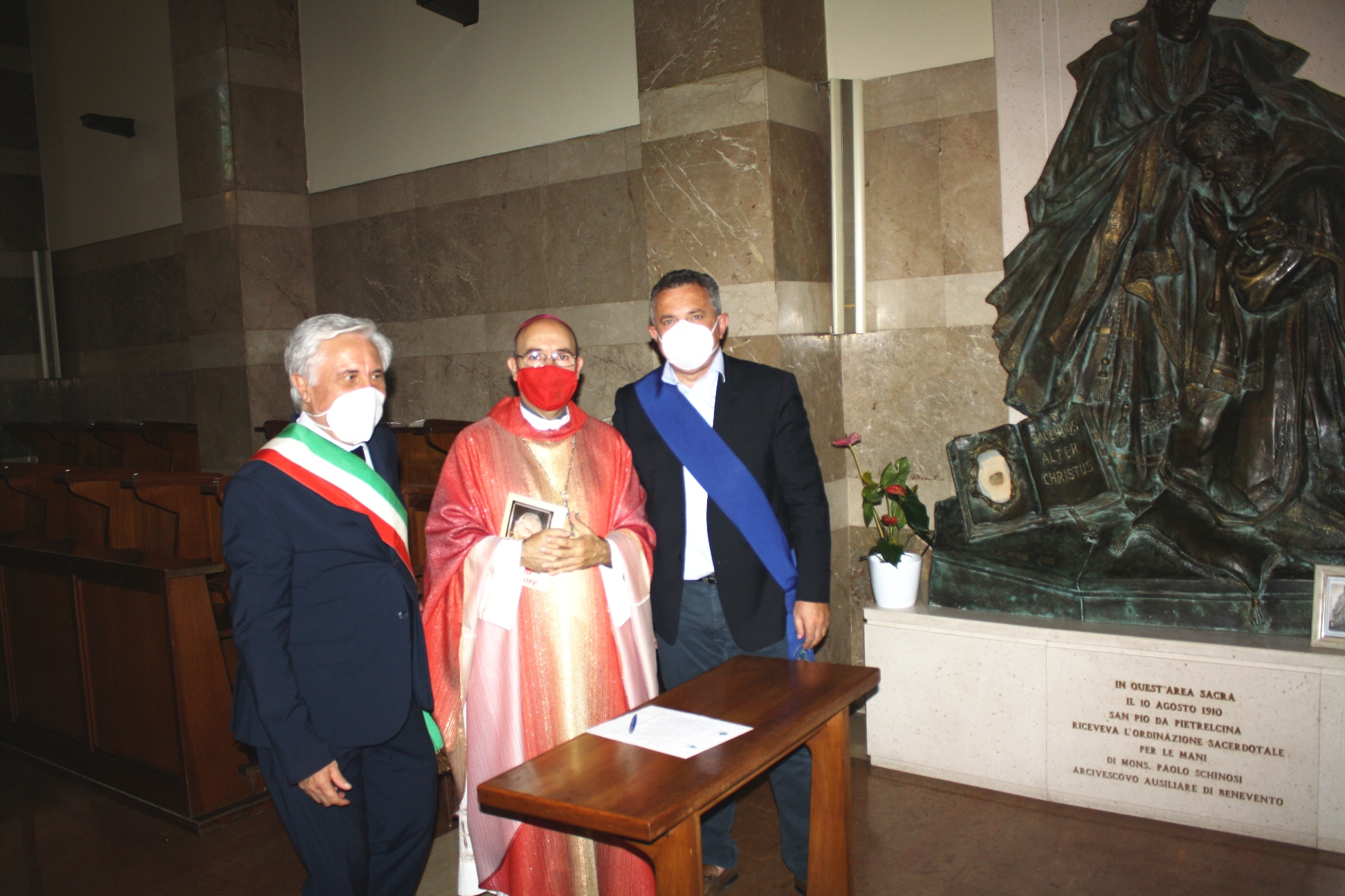 San Pio da Pietrelcina compatrono del Sannio: la richiesta presentata stamani in Cattedrale a Benevento