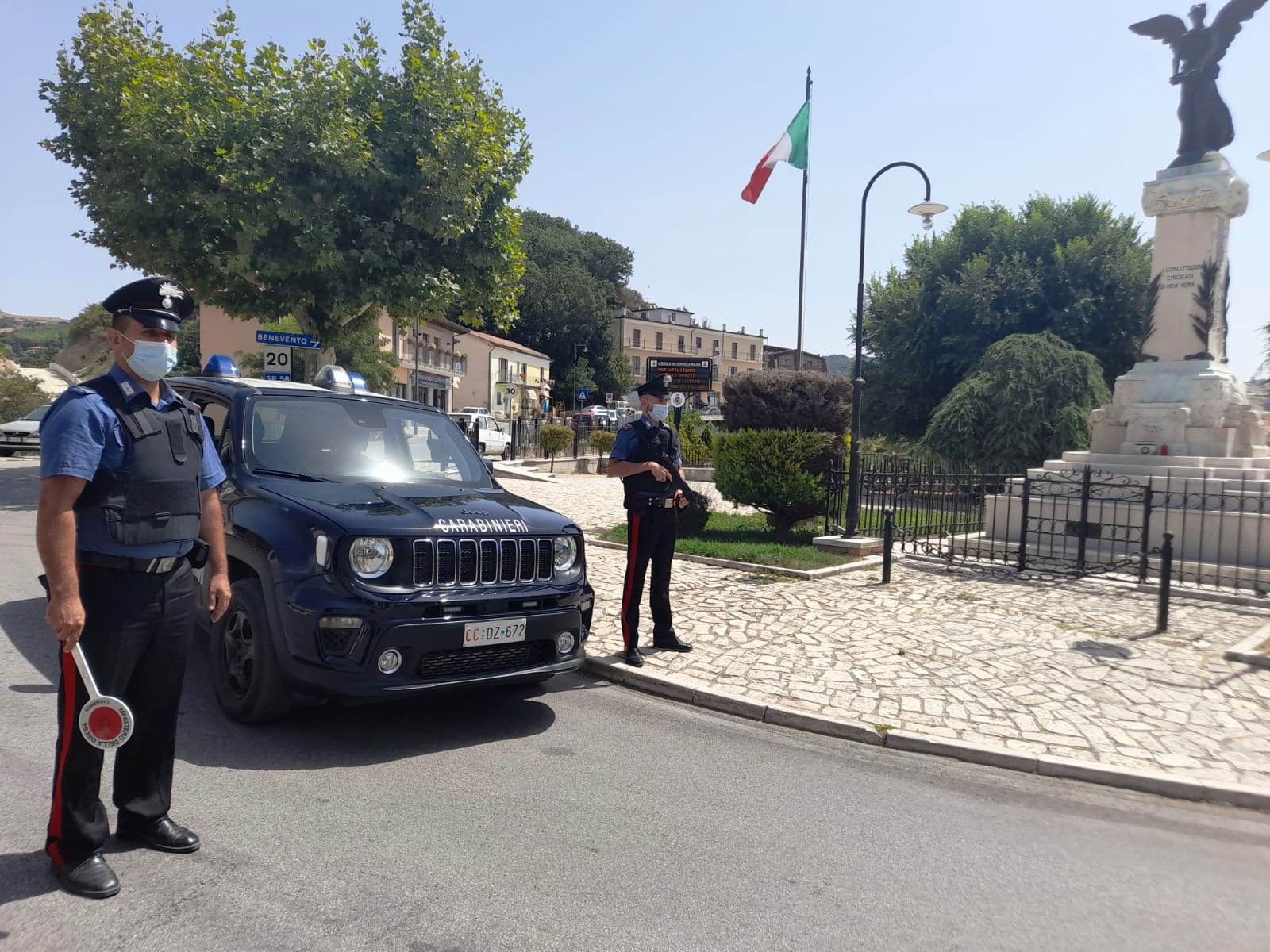 San Giorgio la Molara, controlli nei cantieri edili:due denunce