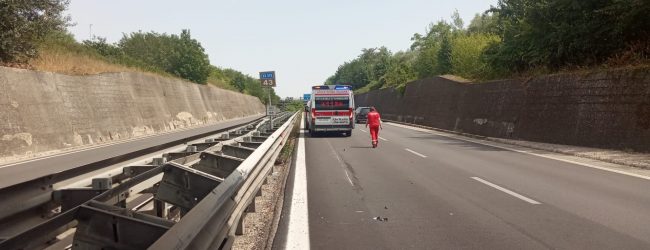 Benevento, incidente in tangenziale: un ferito trasportato al San Pio