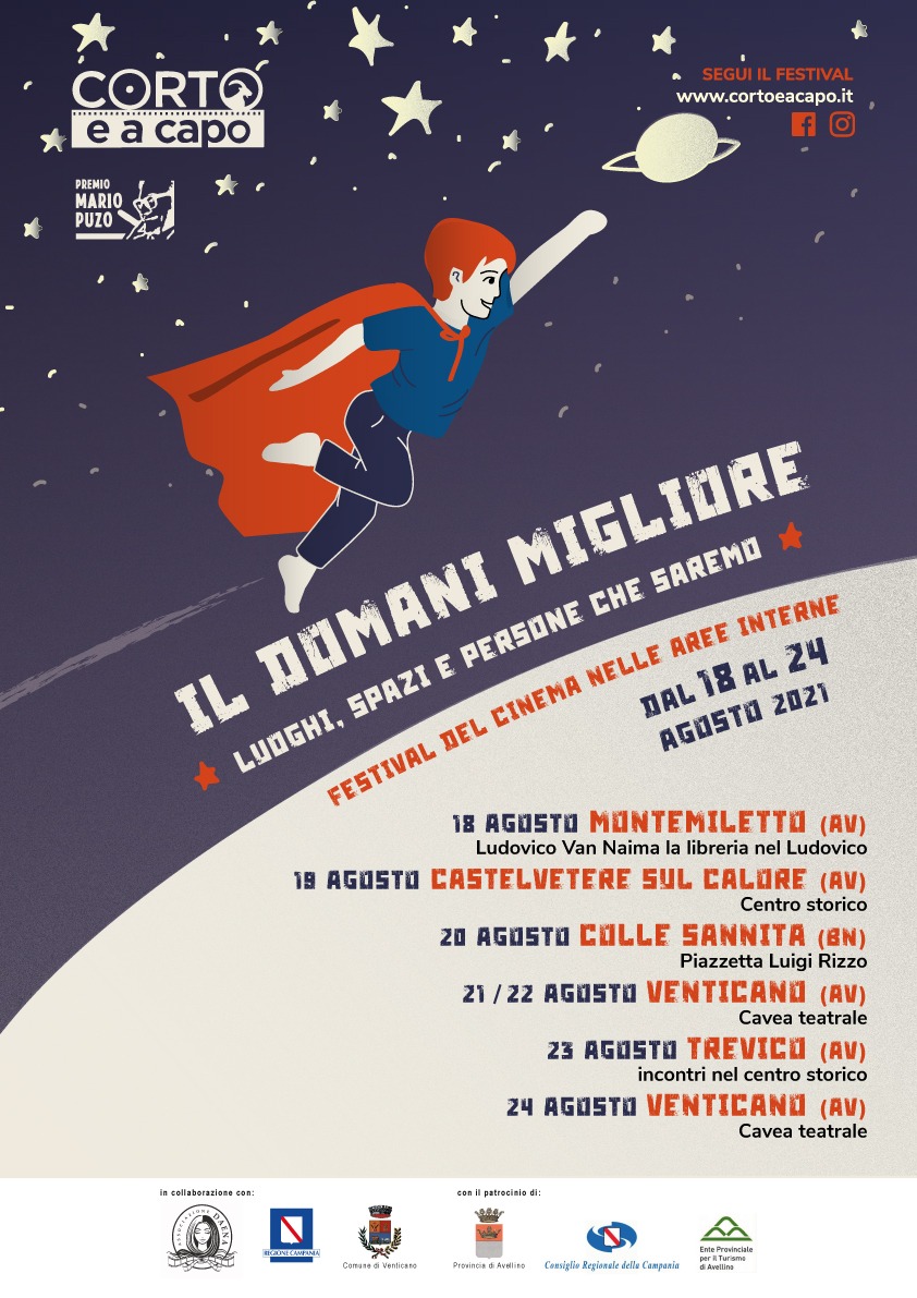 Dal 18 al 24 agosto torna il Festival del cinema nelle aree interne “Corto e a capo”: il programma completo