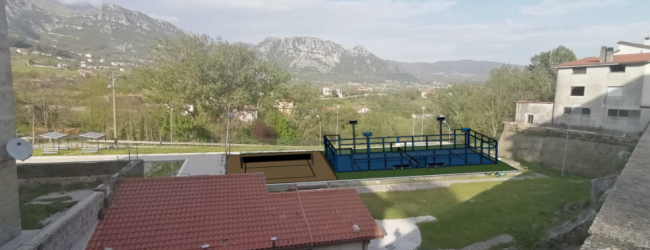 Cusano Mutri, al via i lavori per la costruzione del campo da Padel