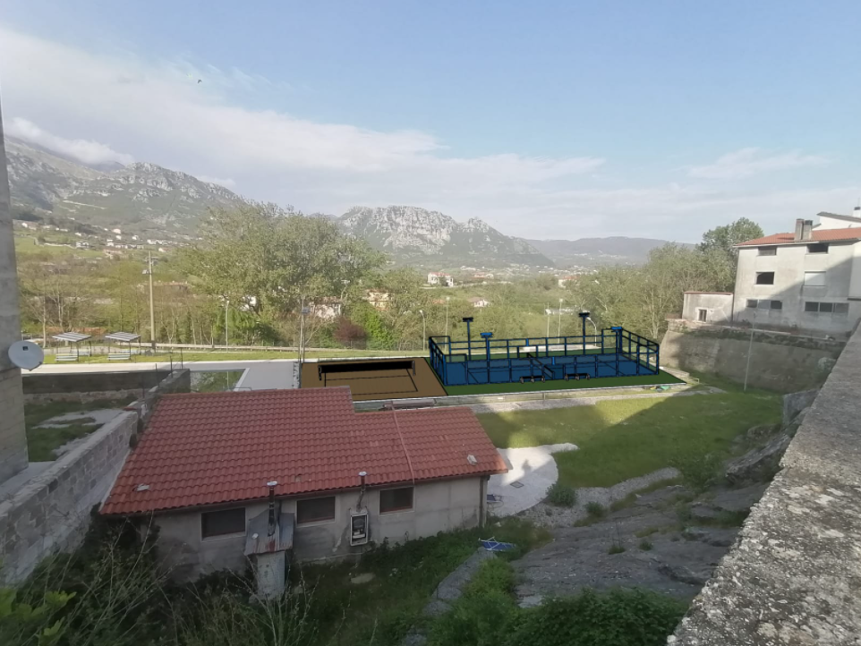 Cusano Mutri, al via i lavori per la costruzione del campo da Padel