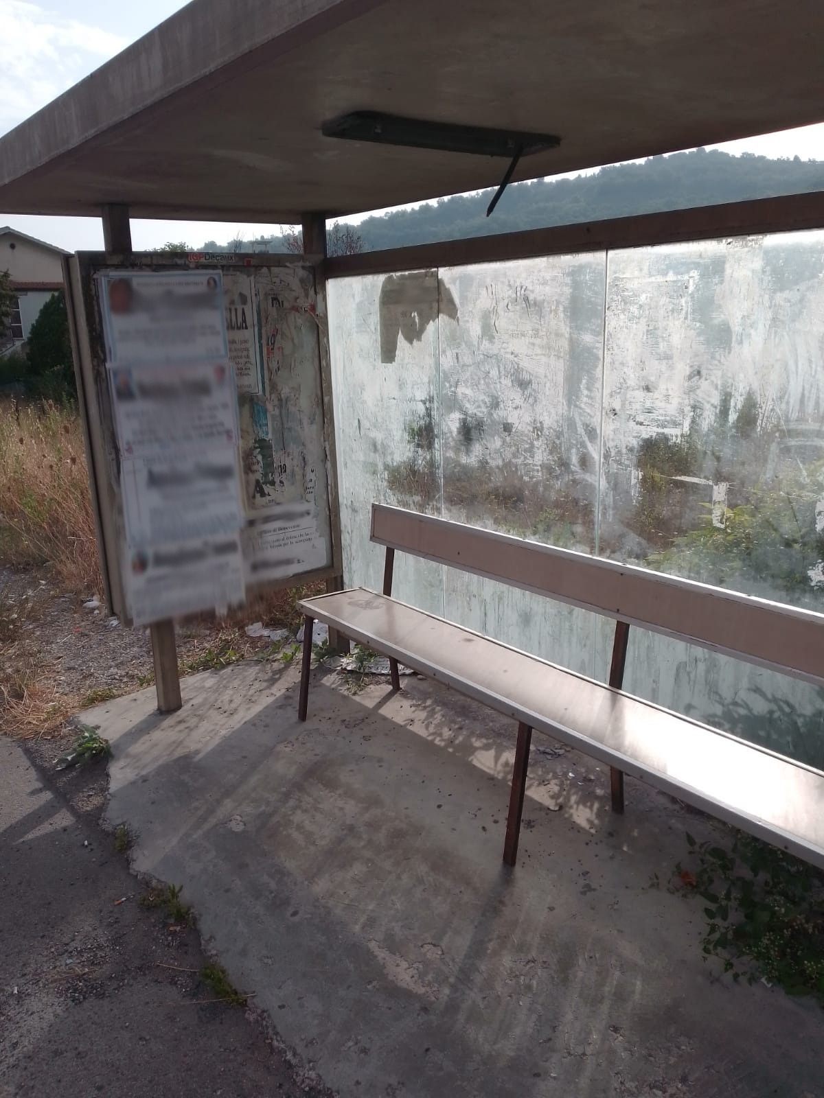 Benevento| Degrado urbano, Izzo (Città Aperta): “In zona Epitaffio c’è la pensilina dell’eterno riposo”