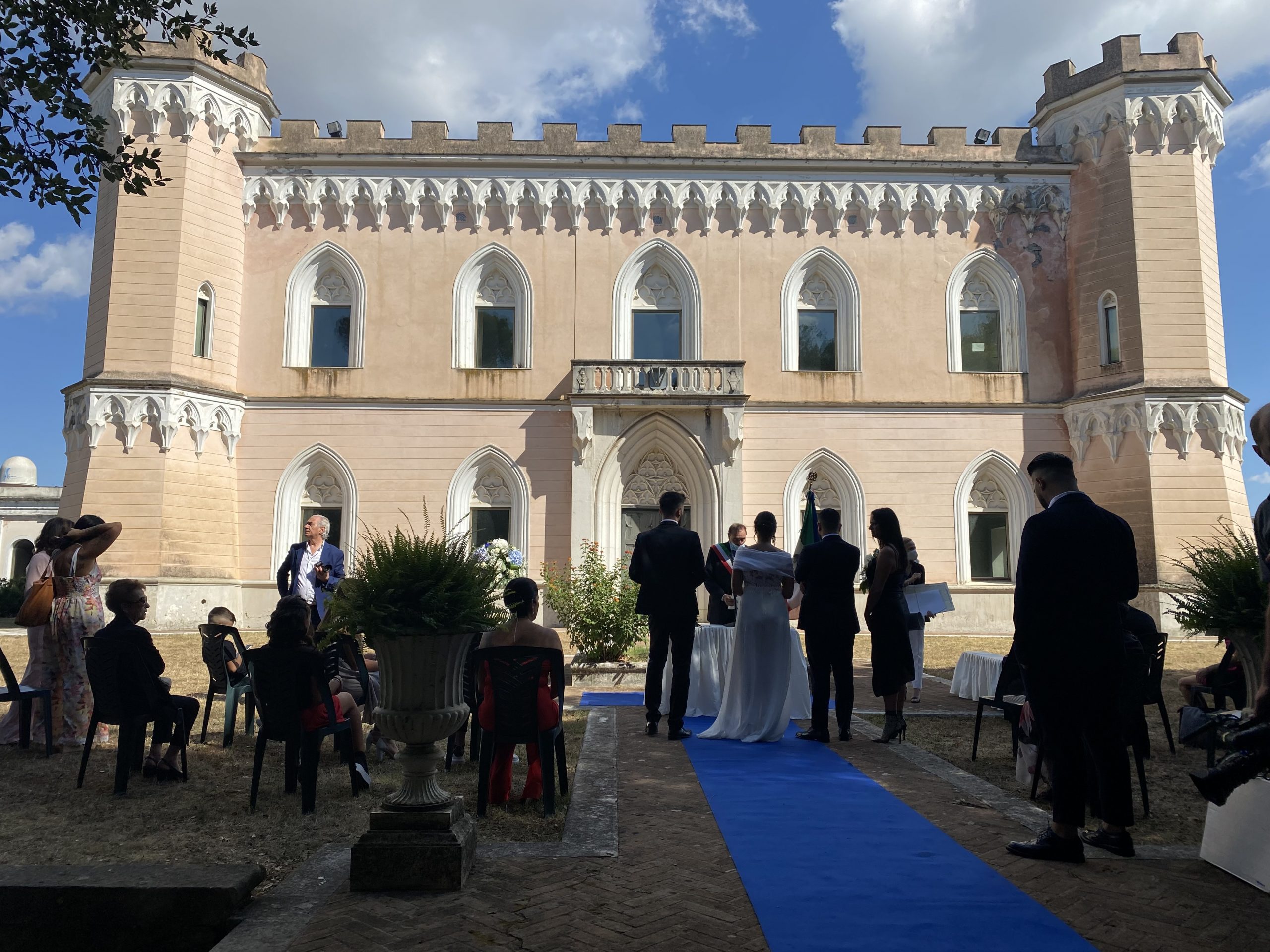 Benevento|Primo matrimonio a Villa dei Papi