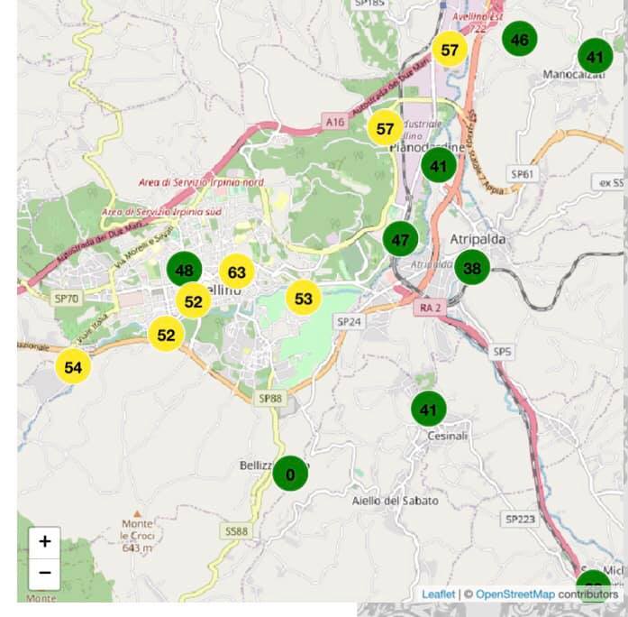 Valle del Sabato, l’Osservatorio di Montevergine: anche i fuochi pirotecnici di Avellino hanno aumentato l’inquinamento