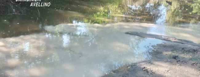 Chianche| Smaltimento illecito di sostanze inquinanti nel fiume Sabato, denunciato imprenditore
