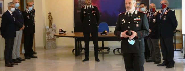 Il nuovo Comandante della Legione carabinieri “Campania”, in visita presso il Comando provinciale di Benevento