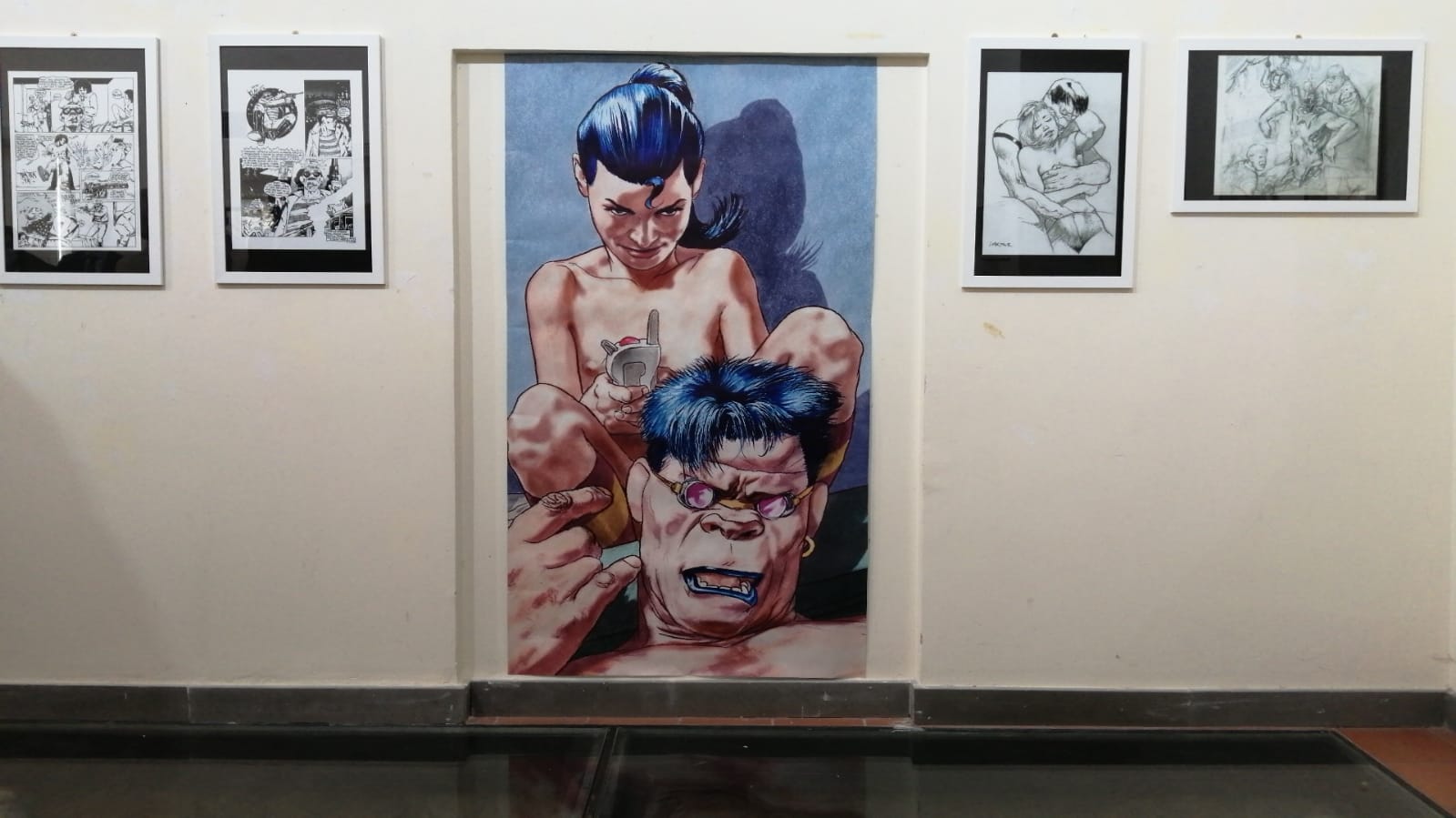 Rocca dei Rettori, inaugurata la mostra del fumetto di Tanino Liberatore