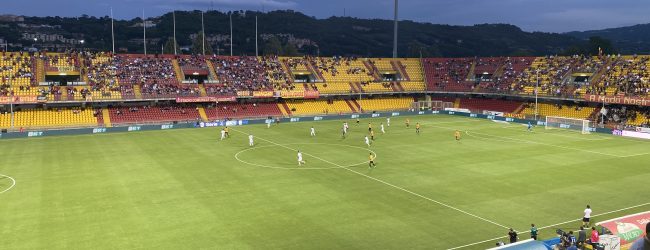 Benevento-Cittadella: 4-1. E’ Lapadula Show, l’attaccante firma il successo con una tripletta