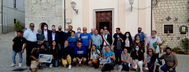 Buonalbergo, accolti con calore i pellegrini della “Via Francigena road to Rome 2021”