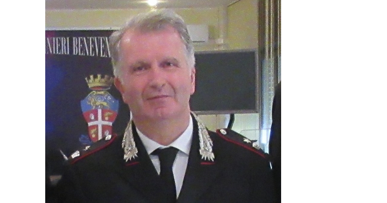 L’Arma dei Carabinieri di Benevento saluta il Maggiore Di Cicco