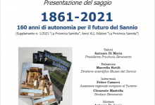 Al Museo del Sannio la presentazione del Saggio ‘1861-2021. 160 anni di autonomia per il futuro del Sannio’