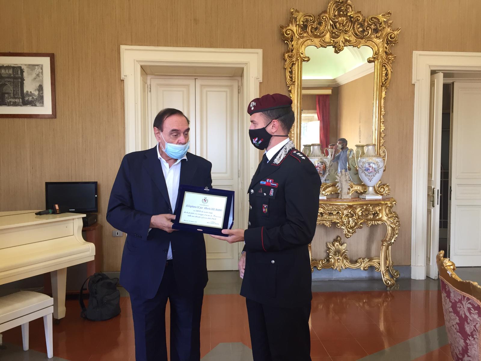 Da Kabul a Benevento: la storia di coraggio e pace del Capitano Alberto Del Basso