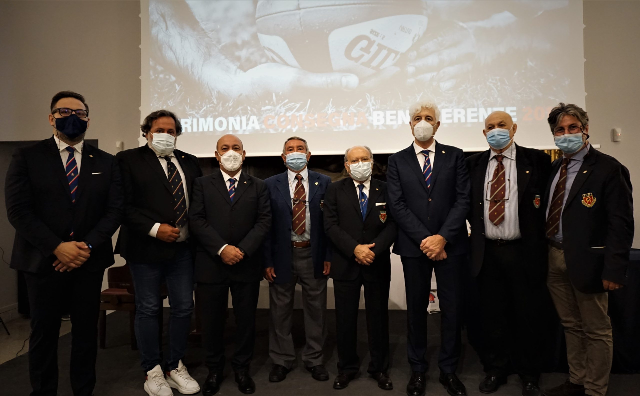 Benevento| Rugby, consegnate le benemerenze CIAR