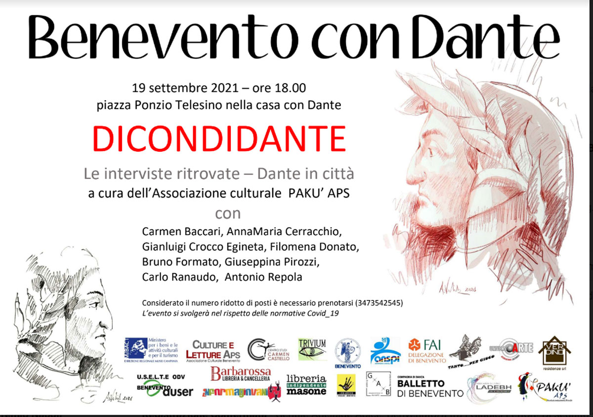 Benevento con Dante, nuovi appuntamenti in citta’