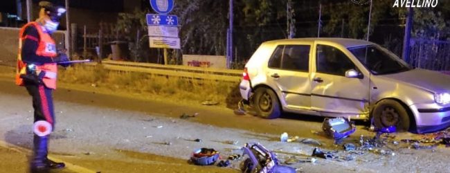 Ariano Irpino| Scontro auto-moto, muore 25enne